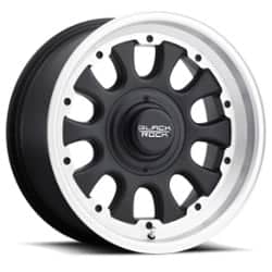 Black Rock 909S Type D 17x8 5x114.3/5x120.65 0 ET 83 CB Silver