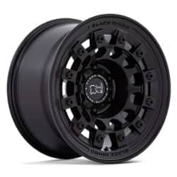 Black Rhino Fuji BR004 17x8 5x114.3 38 ET 72.56 CB Matte Black
