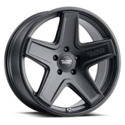 Black Rock 955B Detour 17x9 5x127 12 ET 71.6 CB Matte Black