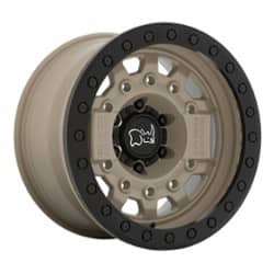 Black Rhino Avenger 17x8.5 6x139.7 0 ET 112.1 CB Desert Sand with Black Hardware