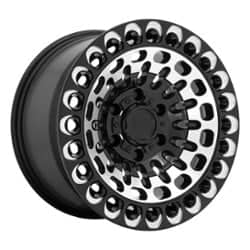 Black Rhino Labyrinth 17x9.5 6x135 12 ET 87.1 CB Gloss Black Machined Face & Milling