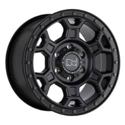 Black Rhino Midhill 18x8 5x160 48 ET 65.1 CB Matte Black w/ Gunmetal Bolts