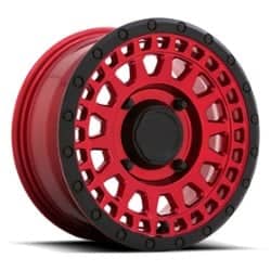 Black Rhino Parker UTV 14x7 4x137 51 ET 106.1 CB Candy Red With Black Lip