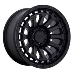 Black Rhino Raid 17x8.5 5x114.3 -18 ET 71.5 CB Matte Black