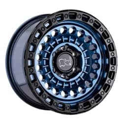 Black Rhino Sentinel 17x8.5 8x165.1 0 ET 125.1 CB Cobalt Blue w/ Black Ring