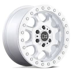 Black Rhino Venture Beadlock Gloss Silver w/Machined Face
