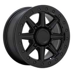 Black Rhino Webb UTV Beadlock 15x7 4x137 51 ET 106.1 CB Matte Black