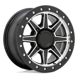 Black Rhino Webb UTV 14x7 4x137 51 ET 106.1 CB Black Machined