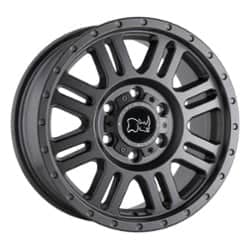Black Rhino Yellowstone 18x8 5x130 48 ET 78.1 CB Matte Gunmetal
