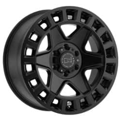 Black Rhino York 17x8 6x130 52 ET 84.1 CB Matte Black