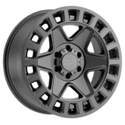 Black Rhino York 17x8 5x114.3 35 ET 76 CB Matte Gunmetal
