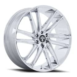Dub Blaze 24x10 6x139.7 25 ET 106.1 CB Chrome