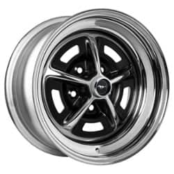 Boyd Coddington 54 Series Magnum/Cap 15x8 5x114.3 0 ET 71.5 CB Chrome Black