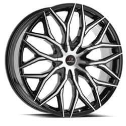Cavallo CLV-37 24x9 5x115/5x120 34 ET 78.1 CB Gloss Black Machined