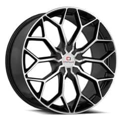 Cavallo CLV-44 18x8 5x114.3/5x120 35 ET 74.1 CB Gloss Black Machined