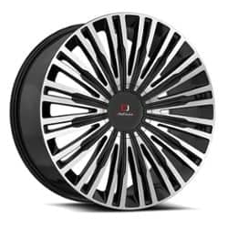 Cavallo CLV-48 22x8.5 5x114.3/5x120 38 ET 74.1 CB Gloss Black Machined