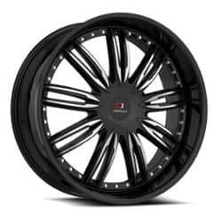 Cavallo CLV-54 22x8.5 5x114.3/5x120 38 ET 74.1 CB Gloss Black Machined