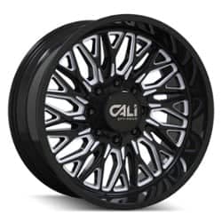 Cali Off-Road Crusher 9118 22x10 6x139.7 -19 ET 110.1 CB Black Milled