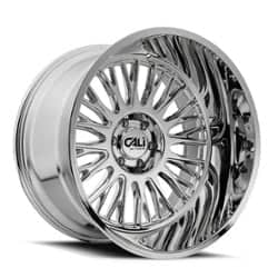 Cali Off-Road 9116 Vertex 24x14 8x165.1 -76 ET 125.2 CB Chrome
