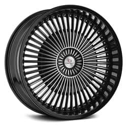 Cavallo CLV-41 18x8 5x114.3/5x120 35 ET 74.1 CB Gloss Black Machined