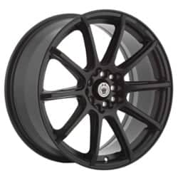 Konig Control 16x7 5x108 40 ET 73.1 CB Matte Black