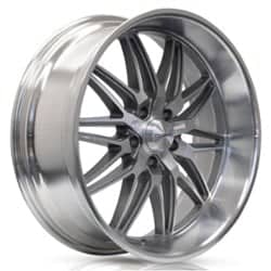 Corsart Alcatraz 20x8.5 5x135 6 ET 87.1 CB Gloss Brushed with Diamond Cut Lip