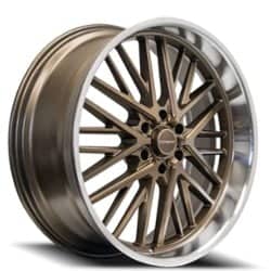 Corsart Kingpin 6 24x9 6x135 24 ET 87.1 CB Matte Bronze with Diamond Cut Lip