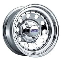Cragar 320 Quick Trick 15x7 5x114.3 -6 ET 83.8 CB Chrome