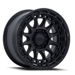 KMC Crux 17x8.5 6x139.7 25 ET 106.1 CB Blackout