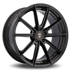 Curva C46 20x10.5 Blank 5 Lug 25 ET 71.5 CB Gloss Black