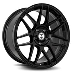 Curva CFF300 22x10 Blank 5 Lug 35 ET 73.1 CB Gloss Black