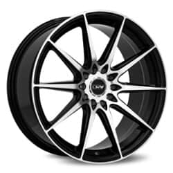 Diablo Racing DRW D19 17x7.5 5x100/5x114.3 38 ET 73.1 CB Gloss Black Machine Face