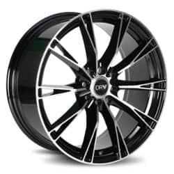 Diablo Dynamic Racing D23 17x7.5 5x100/5x114.3 38 ET 73.1 CB Black Machined