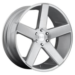 Dub Baller (S218) 24x10 6x139.7 19 ET 106.1 CB Gloss Silver Brushed