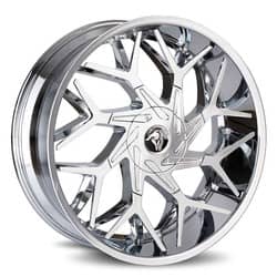 Diablo Magneeto 26x10 Blank 5 Lug 30 ET 73.1 CB Chrome