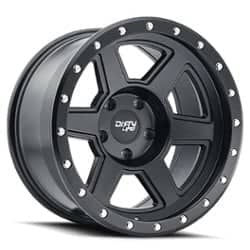 Dirty Life Compound 9315 17x9 6x139.7 -12 ET 106 CB Matte Black