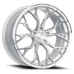 Dolce Aria 20x8.5 5x114.3 38 ET 73.1 CB Gloss Silver/Machined Face
