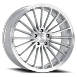 Dolce Ghost 20x8.5 5x114.3 38 ET 73.1 CB Gloss Silver/Machined Face