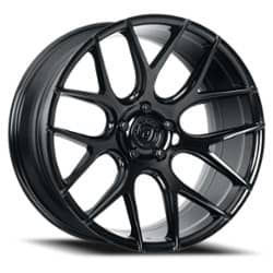 Dolce Monza 20x8.5 5x114.3 38 ET 73.1 CB Gloss Black