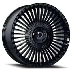 Dolce Trento 24x9 6x135 / 6x139.7 15 ET 87.1 CB Gloss Black
