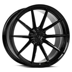Dolce Veloce 20x8.5 5x114.3 38 ET 73.1 CB Gloss Black