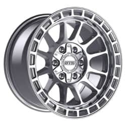 Dropstars Trail Series 606MS 20x9 8x180 0 ET 124.3 CB Machined and Silver