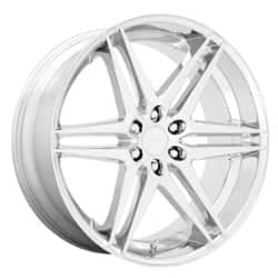 Dub Dirty Dog (S265) 24x10 6x139.7 25 ET 106.1 CB Chrome