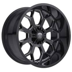 Edge 301 Gloss Black w/Milled Accents