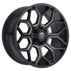 Edge 302 Gloss Black w/Milled Accents