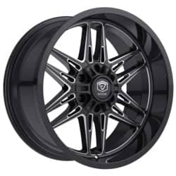 Edge 303 Gloss Black w/Milled Accents