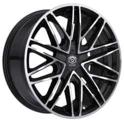 Edge 352 Gloss Black Machined Face