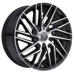 Edge 355 Gloss Black Machined Face