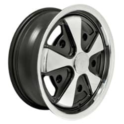 Empi 911 Alloy Wide 15x5.5 20 ET 73 CB Black/Polished
