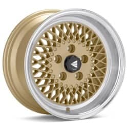 Enkei Enkei92 15x7 4x114.3 38 ET 72.56 CB Gold with Machined Lip